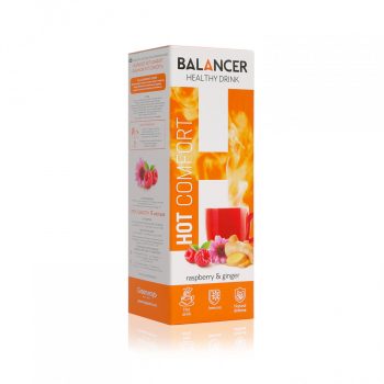 Горячий напиток для иммунитета BALANCER HOT COMFORT со вкусом «Малина-имбирь», 10 стиков — фото 4